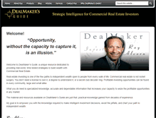 Tablet Screenshot of dealmakersguide.com